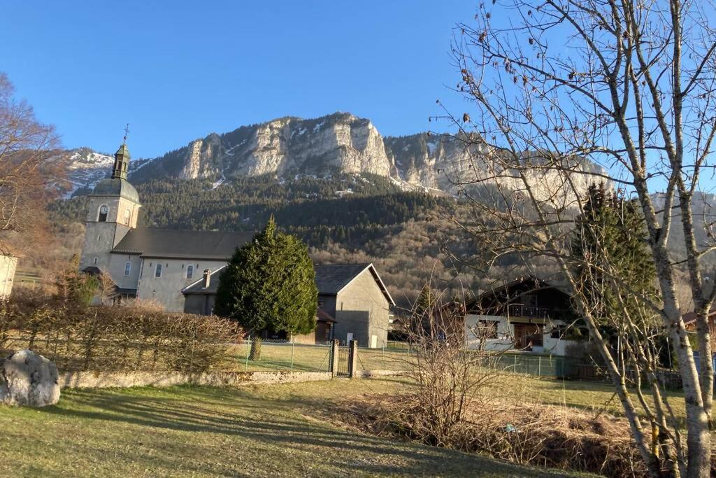 Duplex En Station Vue Sur Lac Leman Thollon-les-Memises Exteriör bild